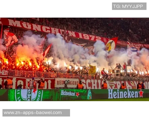 拜仁因球迷在欧冠主场燃放烟花遭欧足联罚款五万欧元